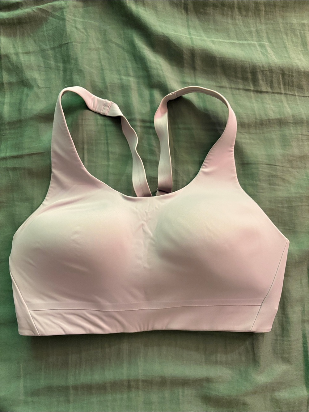 Athleta lavender Wireless Support Sports Bra
